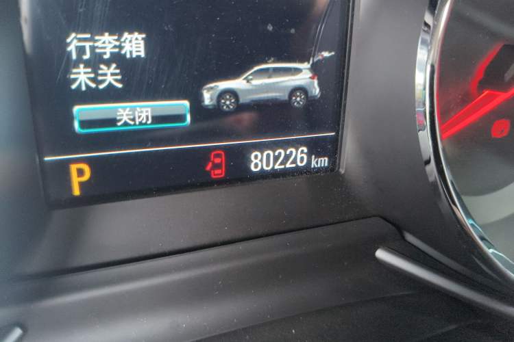 Used Chevrolet Orlando 2018 Redline 530T Automatic Enjoyment Edition (5+2 Model) – China V Standard Odometer Close Up