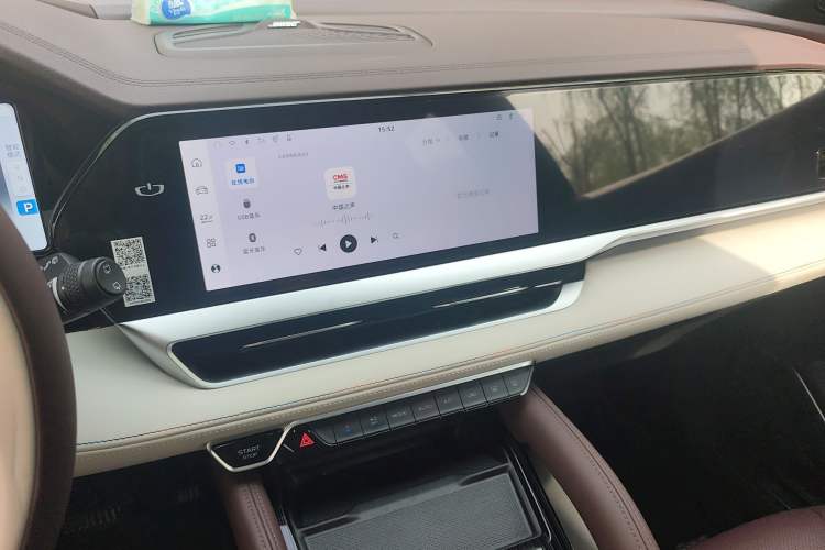 Used Geely Auto Monjaro L 2021 2.0TD High-Power Automatic All-Wheel-Drive Flagship Version Audio And AC Panel