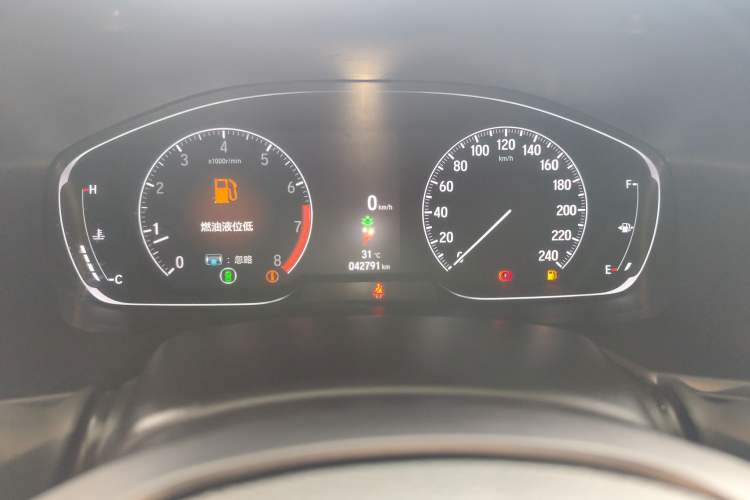 Used Honda Accord 2022 260TURBO Phantom Night · Prestige Edition Instrument Cluster