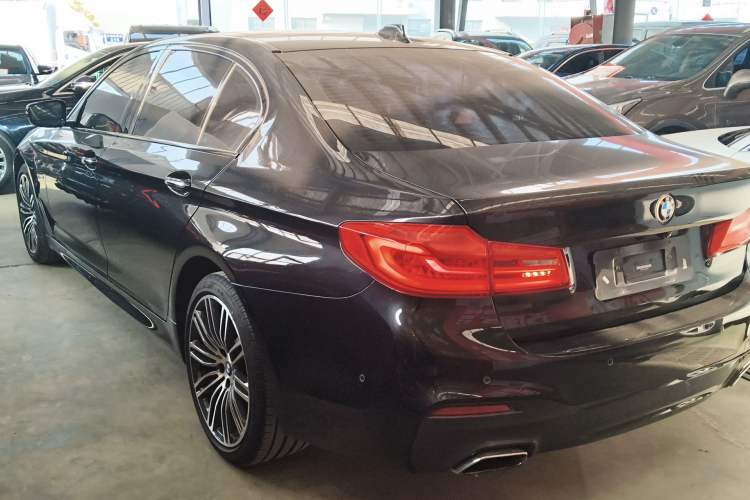 Used BMW 5 Series 2018 Restyled 530Li Leading Edition M Sport Package Rear Left 45 Deg