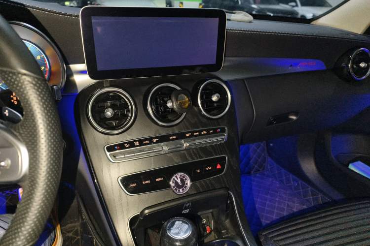 Used Mercedes-Benz C-Class 2021 C 260 L Sport Edition Star Collection Audio And AC Panel