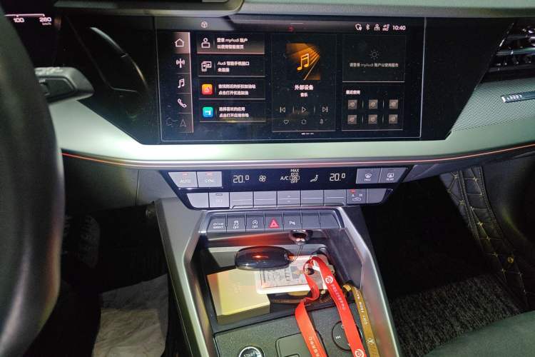 Used Audi A3 2021 Sportback 35 TFSI Luxury Sports Model Audio And AC Panel