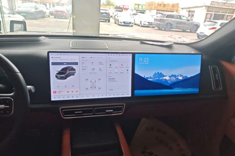 Used Li Auto L9 2022 Max model Audio And AC Panel