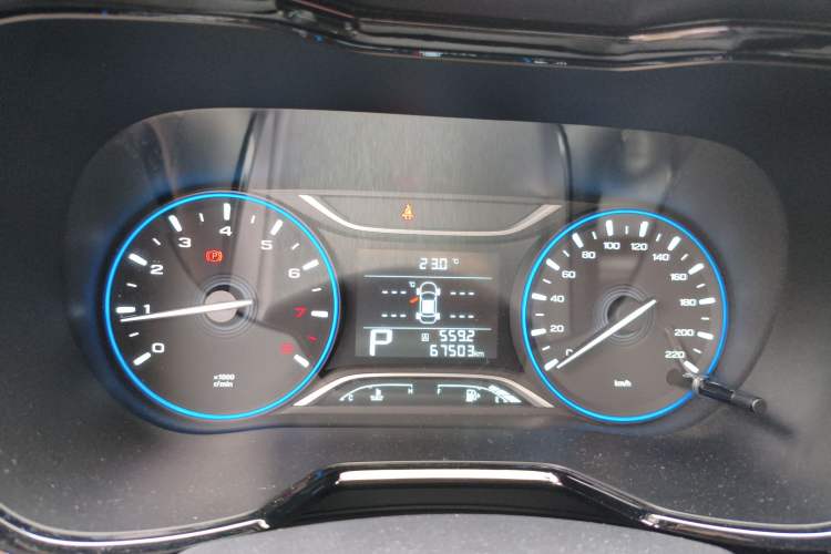 Used GAC Trumpchi GS4 2018 235T Automatic Two-Wheel Drive Luxury Smart Connectivity Version Instrument Cluster