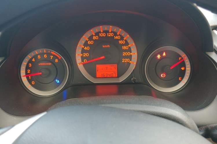 Used Honda City Classic 2011 1.5L Manual Elite Edition Odometer Close Up