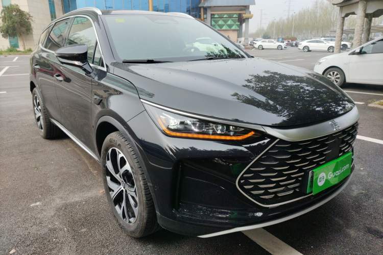 Used BYD Tang New Energy 2025 Intelligent Driving Version DM-i 115KM Flagship Edition Front Right 45 Deg