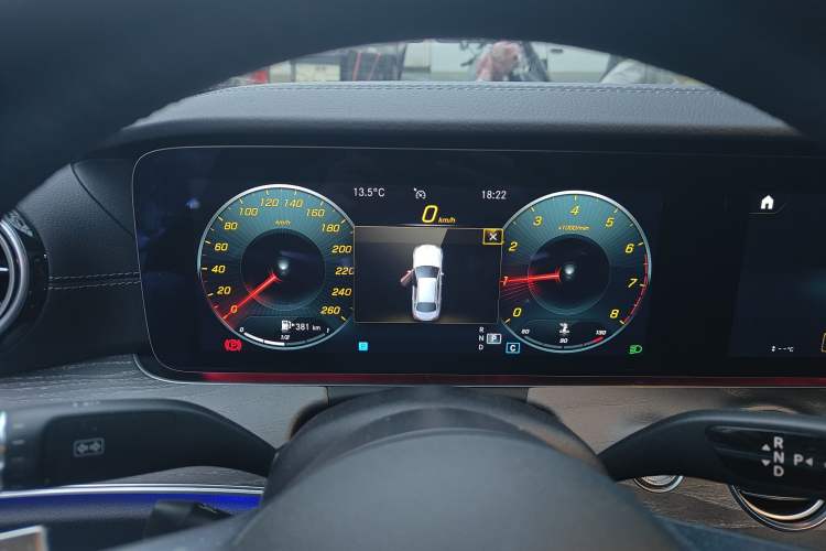 Used Mercedes-Benz E-Class 2022 E 300 L Sporty and Stylish Model Instrument Cluster