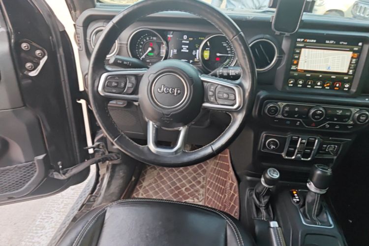 Used Jeep Wrangler New Energy 2021 Four-Door 2.0T 4xe Sahara Steering Wheel