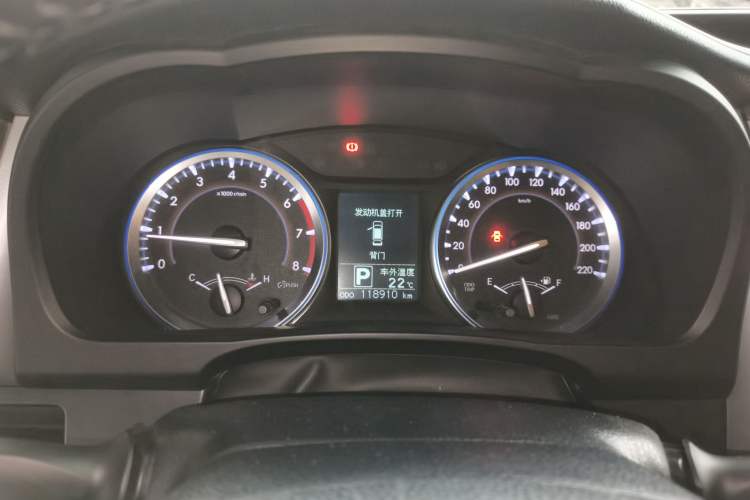 Used Toyota Highlander 2017 2.0T Four-Wheel Drive Luxury Edition 7 Seats Instrument Cluster