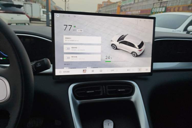 Used Geely Galaxy Geome 2026 Model 310km Dream Edition Audio And AC Panel