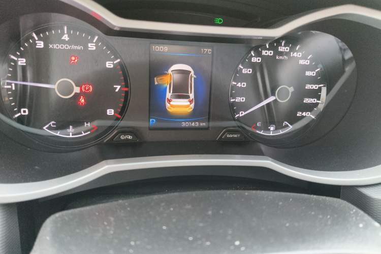 Used Geely Auto Emgrand GS 2018 Sport Edition 1.4T Automatic LingShang Model Odometer Close Up