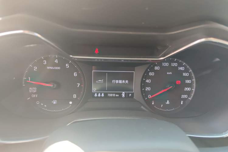 Used Chevrolet Trailblazer 2019 435T Redline CVT Two-Wheel Drive Chirui Version China VI Standard Instrument Cluster