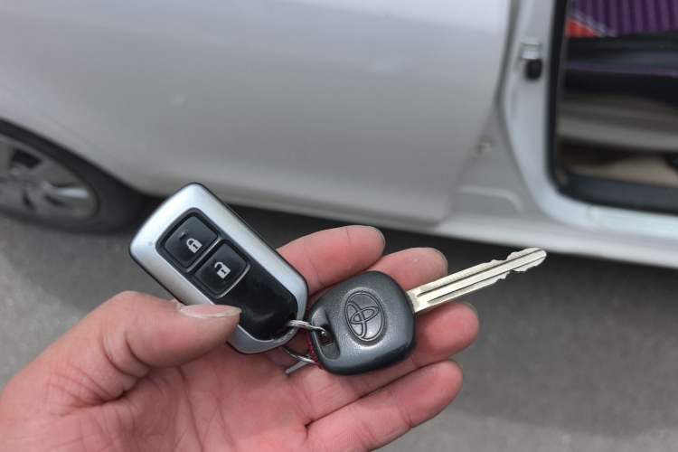 Used Toyota Yaris 2011 1.6E Automatic Charm Edition Vehicle Key