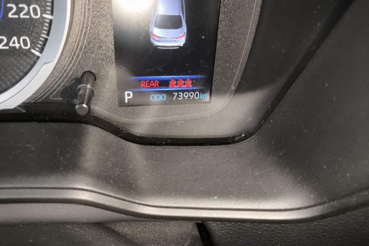 Used Toyota Levin 2022 Dual-Motor 1.8H E-CVT Sport Edition Odometer Close Up