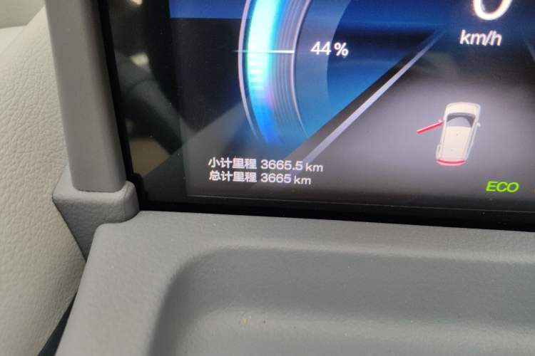 Used Bestune Pony 2025 222km Lightning Horse Odometer Close Up