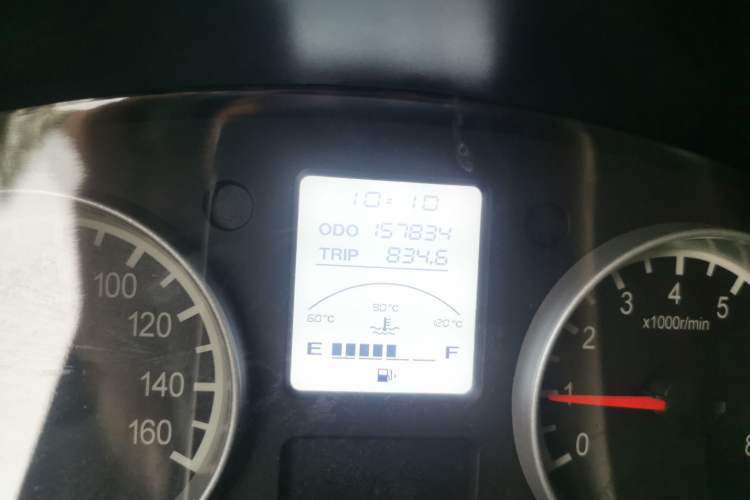 Used Jinbei Hiace X30 2018 1.3L Standard Edition DLCG12 Odometer Close Up