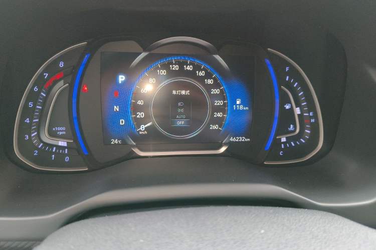 Used Hyundai Elantra (6th Generation / Lingdong) 2019 1.4T Dual-Clutch Xuan Dong · Dynamic Model Instrument Cluster