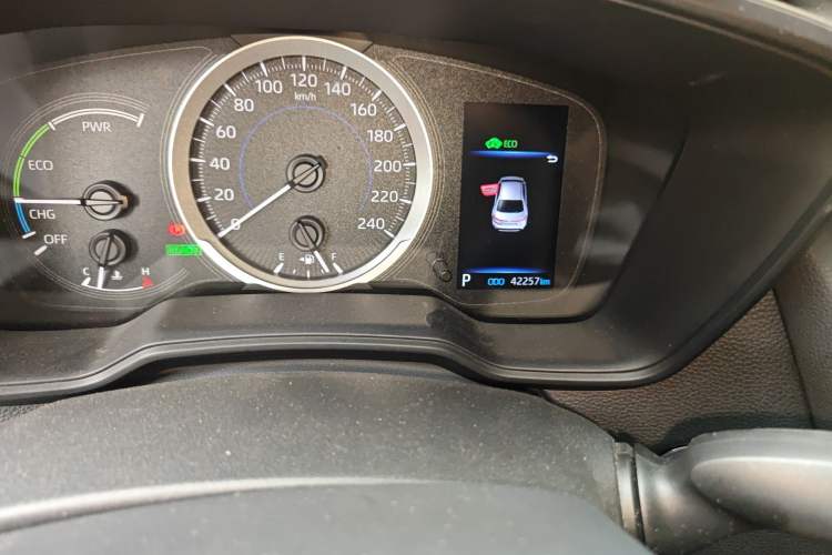 Used Toyota Levin 2021 Dual-Motor 1.8H E-CVT Sport Edition Odometer Close Up