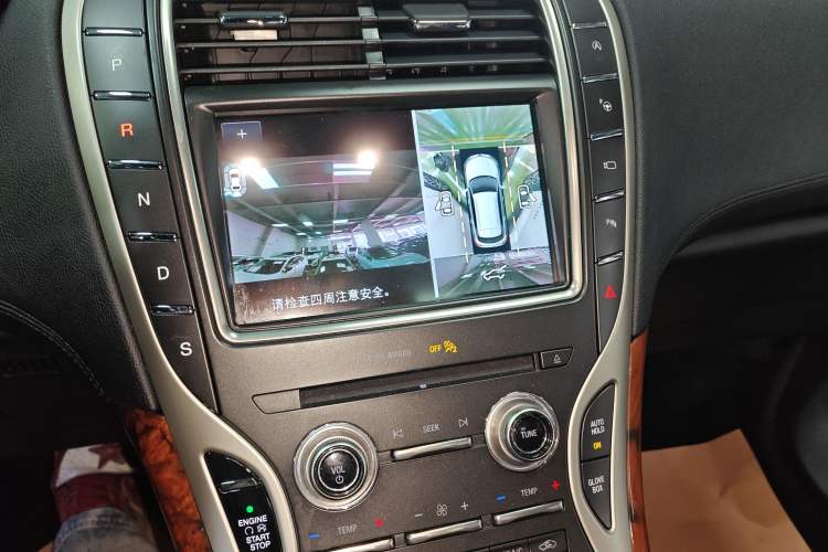 Used Lincoln Nautilus 2019 2.7T Four-Wheel Drive Prestige Edition China VI Standard Audio And AC Panel