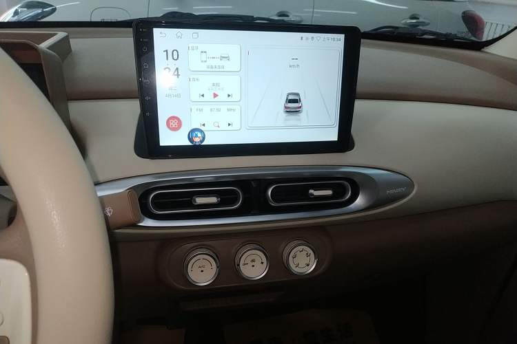 Used Wuling Hongguang MINIEV 2025 Four-Door Version Advanced Edition Audio And AC Panel