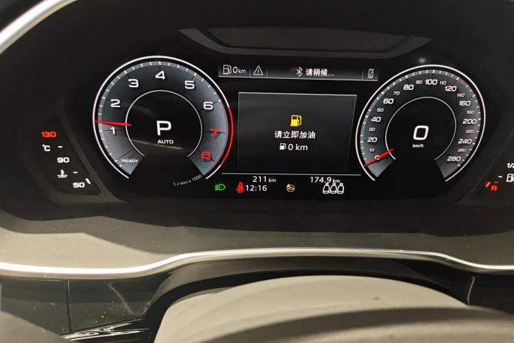 Used Audi Q3 2024 40 TFSI Fashion Dynamic Model Odometer Close Up