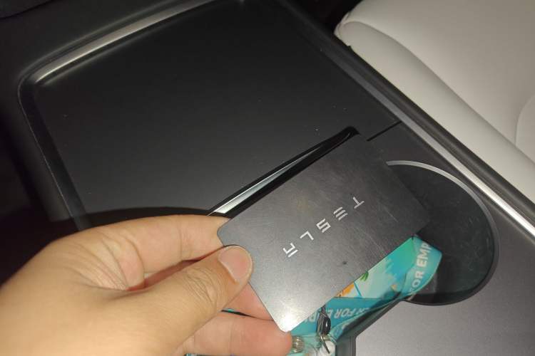 Used Tesla Model 3 2022 Performance High-Performance All-Wheel-Drive Version Vehicle Key