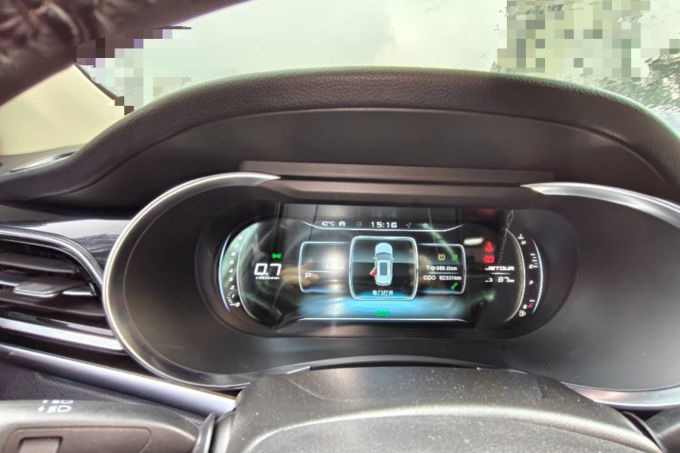 Used JETOUR X90 2019 1.6T DCT Luxury Travel Edition 6 Seats China VI Standard Instrument Cluster