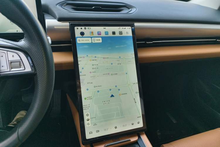 Used XPeng P5 2024 500 Plus Edition Audio And AC Panel