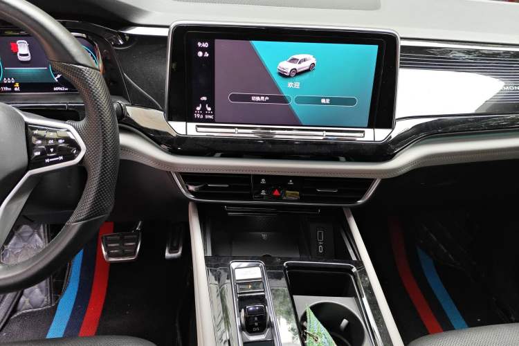 Used Volkswagen Teramont X 2021 380TSI Four-Wheel Drive Prestige Luxury Edition Audio And AC Panel