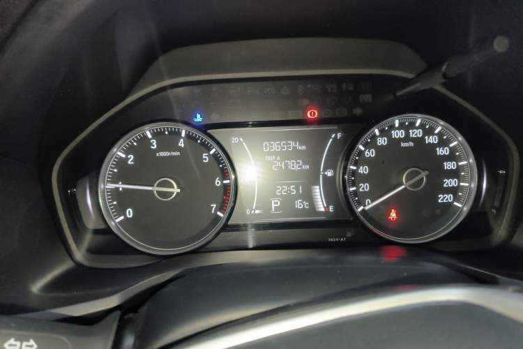 Used Honda Crider 2019 180 Turbo CVT Luxury Edition China VI Emission Standard Instrument Cluster