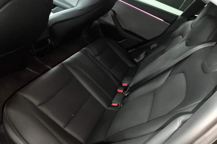 Used Tesla Model 3 2025 Model Revised Long-Range Rear-Wheel-Drive Version Left Rear Seat