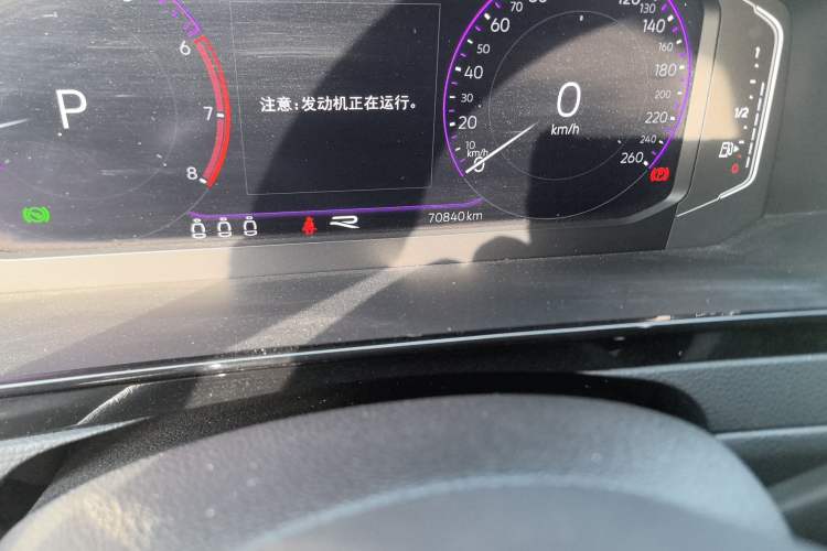 Used Volkswagen FAW-Volkswagen CC 2023 380TSI Striking Edition Odometer Close Up