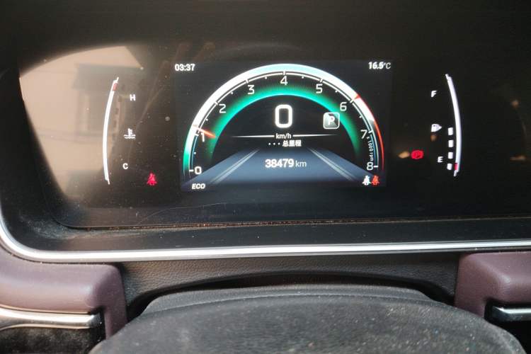 Used GAC Trumpchi M6 2021 PRO 270T DCT Luxury Edition Odometer Close Up