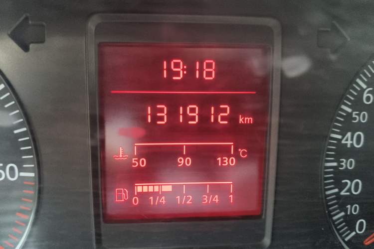 Used Volkswagen Jetta 2012 1.6L Collector's Edition Odometer Close Up