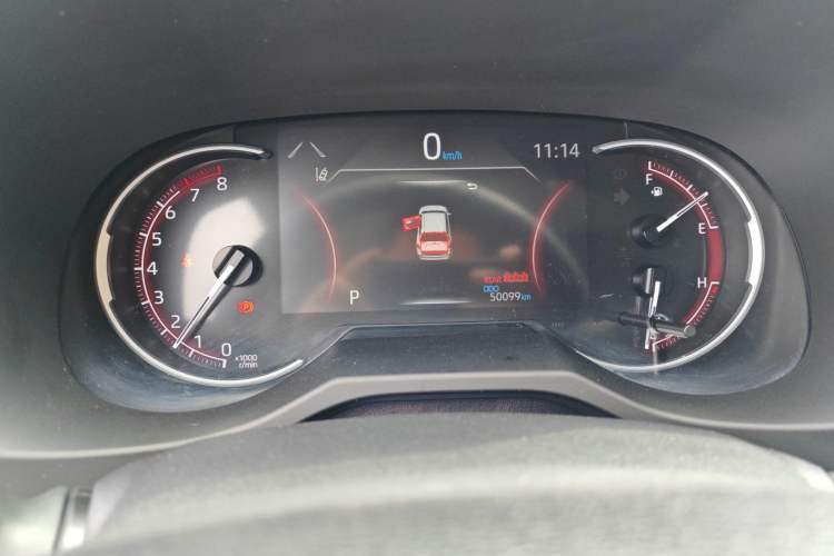 Used Toyota RAV4 2023 2.0L CVT Two-Wheel Drive Fashion Edition Instrument Cluster