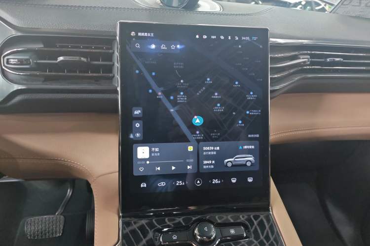 Used Nio ES8 2020 415 km Range 6-Seater Version Audio And AC Panel