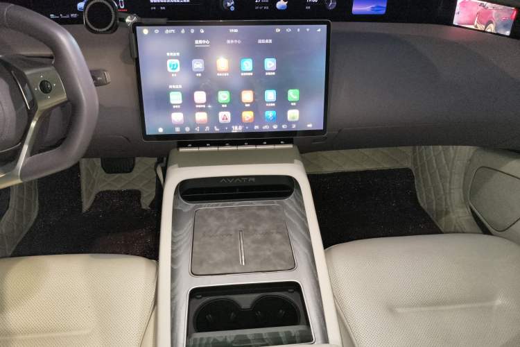 Used Avatr 12 2023 650 Three-Laser Four-Wheel Drive Performance Edition Audio And AC Panel