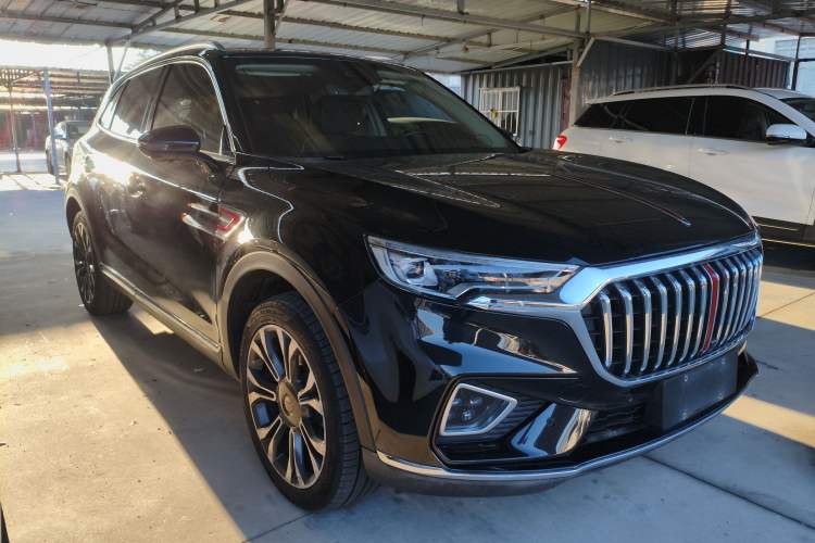 Used Hongqi HS5 2019 2.0T Smart Connect Flagship All-Wheel-Drive Version Front Right 45 Deg