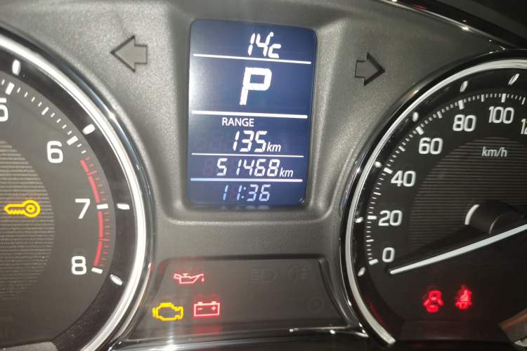 Used Suzuki Alivio 2018 1.6L Automatic Pro Edition Deluxe Version Odometer Close Up