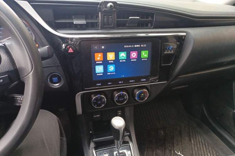 Used Toyota Corolla 2017 Revised Version 1.2T S-CVT GL-i Audio And AC Panel