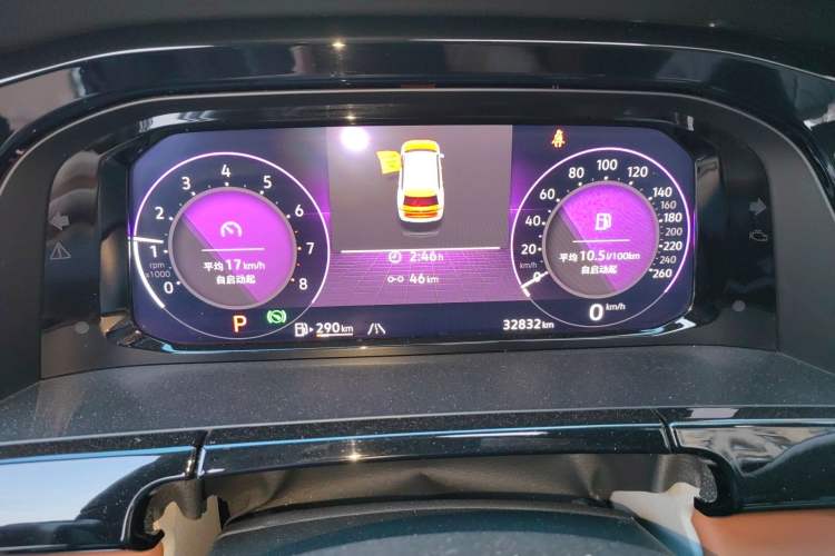 Used Volkswagen Teramont 2023 380TSI Four-Wheel Drive Luxury Edition Instrument Cluster