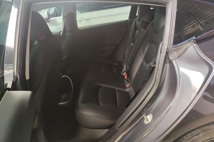 Used Tesla Model 3 2021 Revised Version Standard Range Rear-Wheel Drive Upgraded Edition 3D1 Left Rear Seat