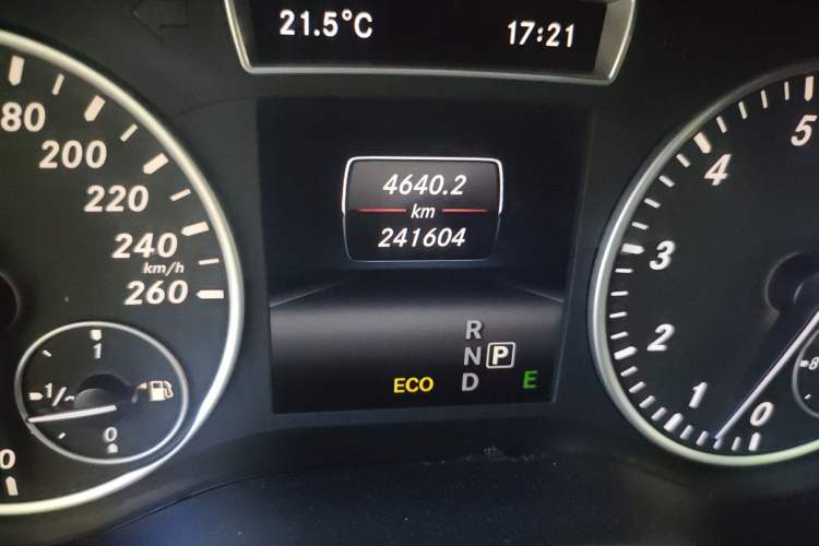 Used Mercedes-Benz A-Class 2013 A 180 Fashion Model Odometer Close Up