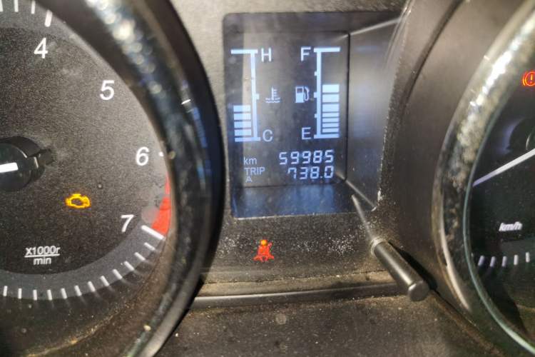 Used HYOSOW S3 2016 1.5L Manual Comfort Version China IV Emission Standard Odometer Close Up