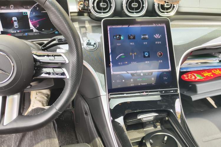 Used Mercedes-Benz C-Class 2022 C 260 L Sport Edition Audio And AC Panel