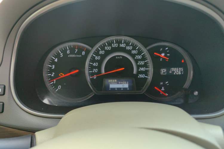 Used Nissan Teana 2011 2.5L XL Advanced Edition Instrument Cluster