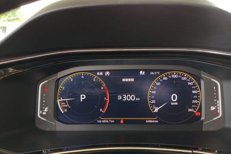 Used Volkswagen Tayron X 2020 330TSI Two-Wheel Drive Luxury Smart Connectivity Version Instrument Cluster
