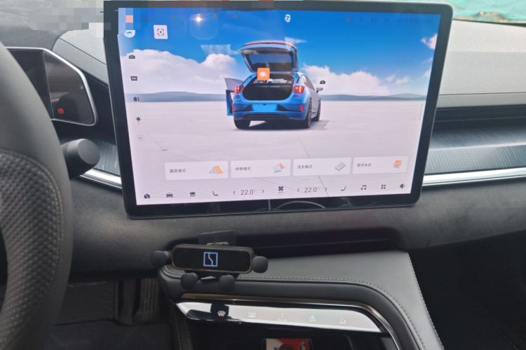 Used Zeekr 001 2022 Ultra-Long Range Single-Motor WE Version Audio And AC Panel