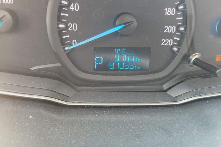 Used Ford Escort 2017 Revised Version 1.5L Automatic Comfort Edition Odometer Close Up