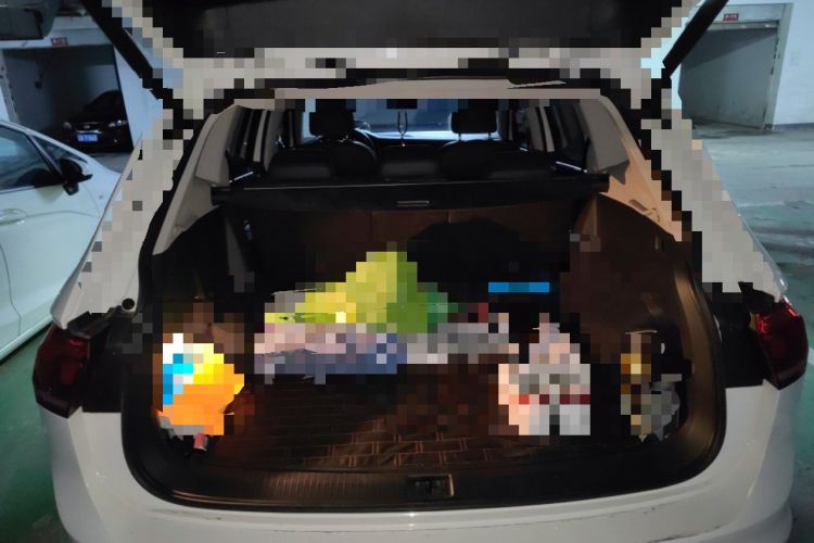 Used Volkswagen Tiguan L 2021 330TSI Automatic Two-Wheel Drive R-Line Enhanced Edition Trunk